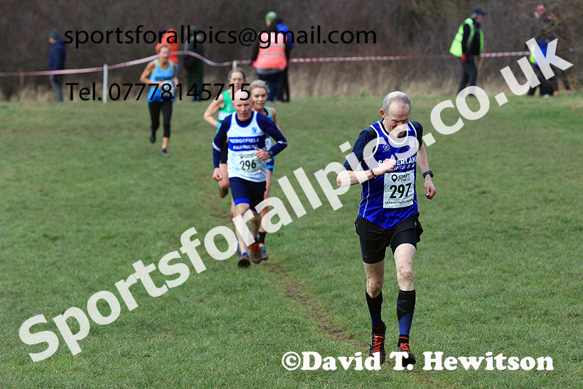 Womens 35s and over and Mens 65 and Over, 2025 NEMAA Cross Country Champs., Acklam, Middlesbrough. Photo: David T. Hewitson/Sports for All Pics